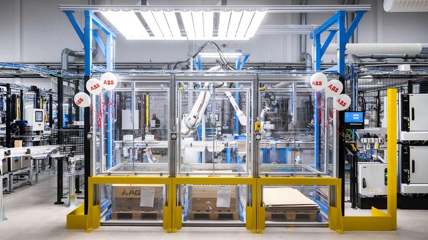 ABB inaugure sa nouvelle ligne de production entièrement automatisée à Västerås